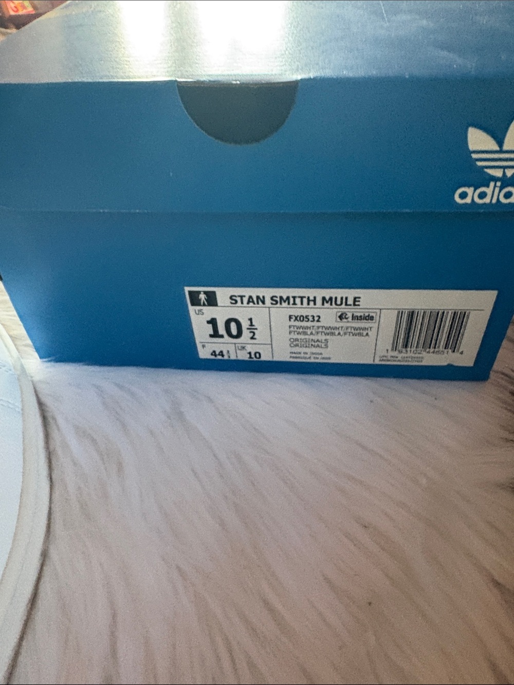 Stan Smith Adidas Mules Men’s 10 1/2 - Picture 5 of 8